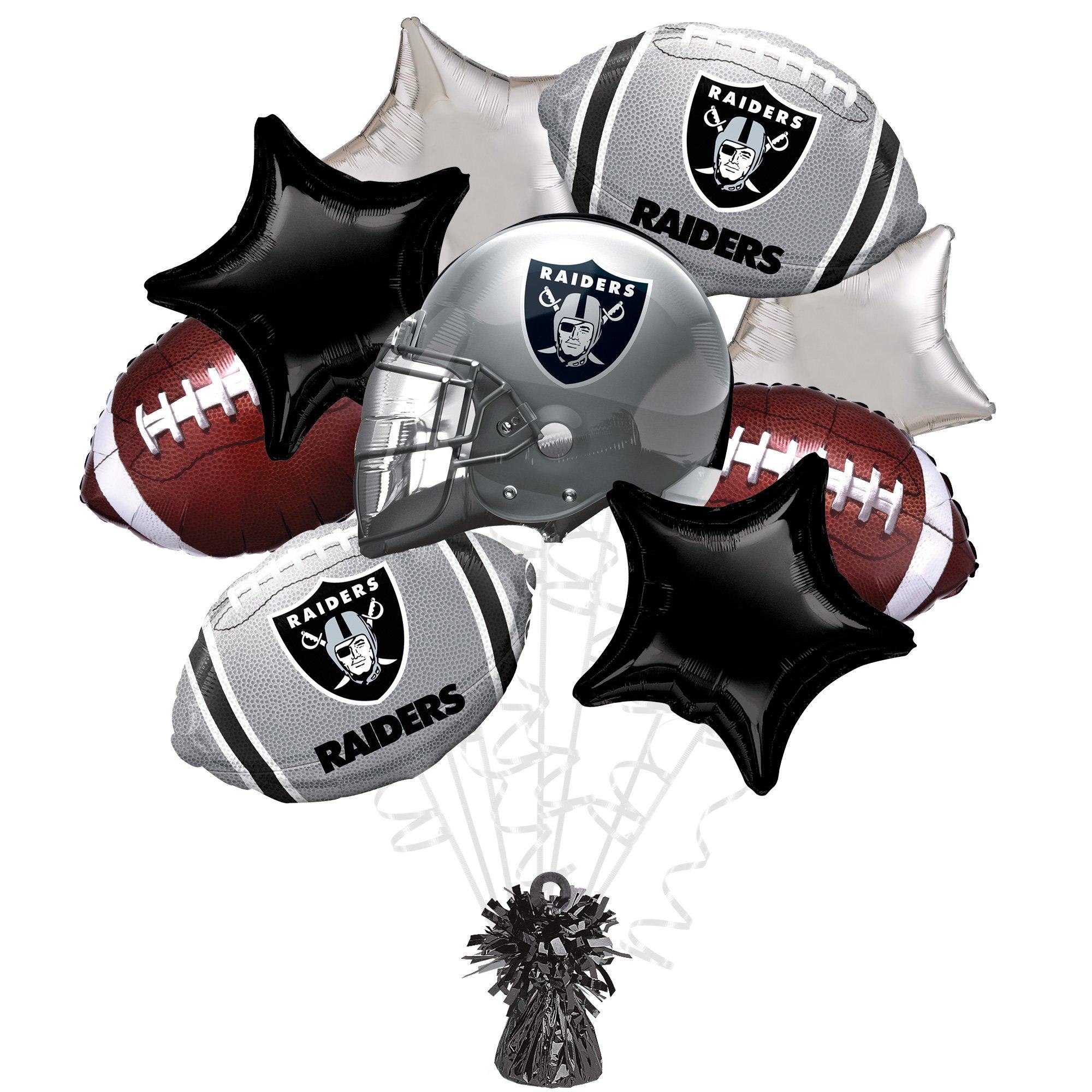 Las Vegas Raiders Foil Balloon Bouquet